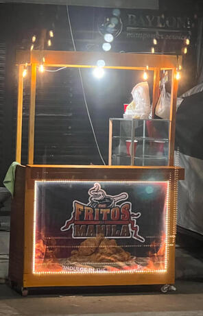 OUR FIRST EVER FOOD CART